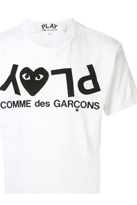 T-shirt stampa Comme des Garcons Play | AXT0681